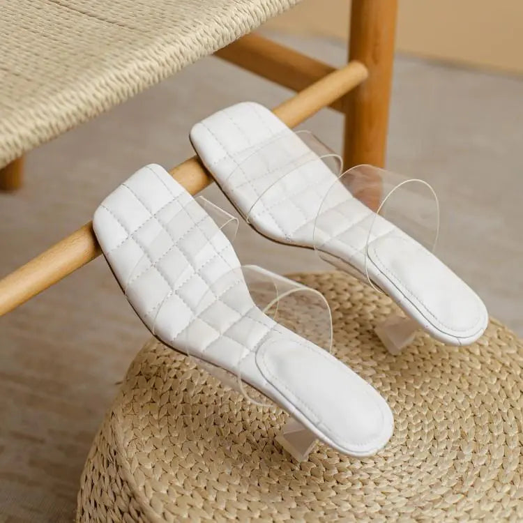 Ladies' Clear Summer Sandals & Slippers