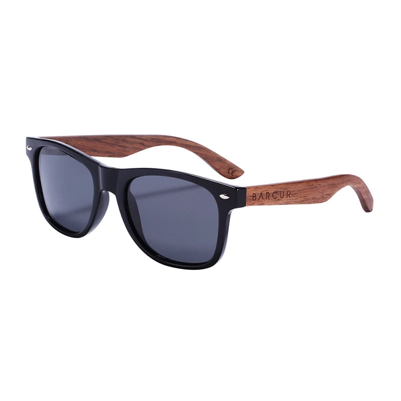 High Quality Black Walnut Sunglasses Anti-Reflect
