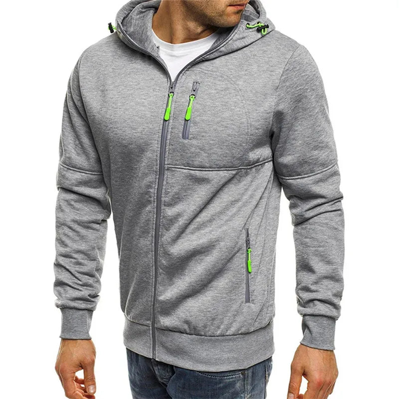 Men Tracksuit Fashion Jacket Clothing Outerwear