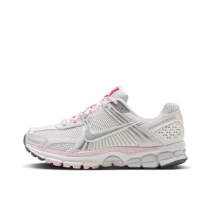Nike Women and Men White Pink Silver Comfortable