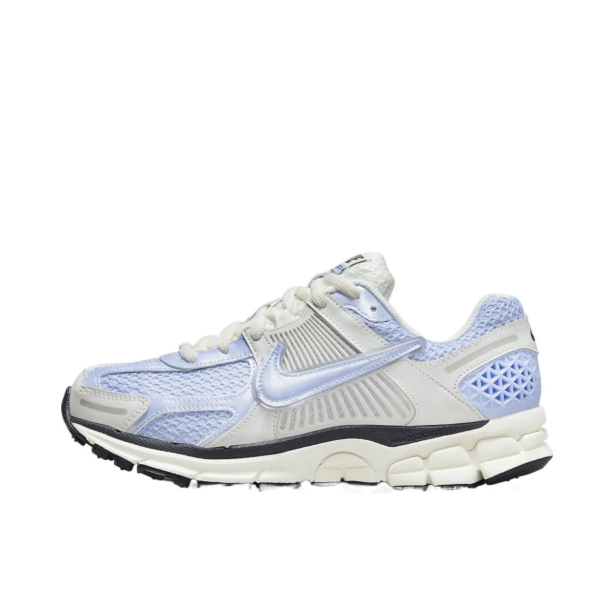 Nike Women and Men White Pink Silver Comfortable