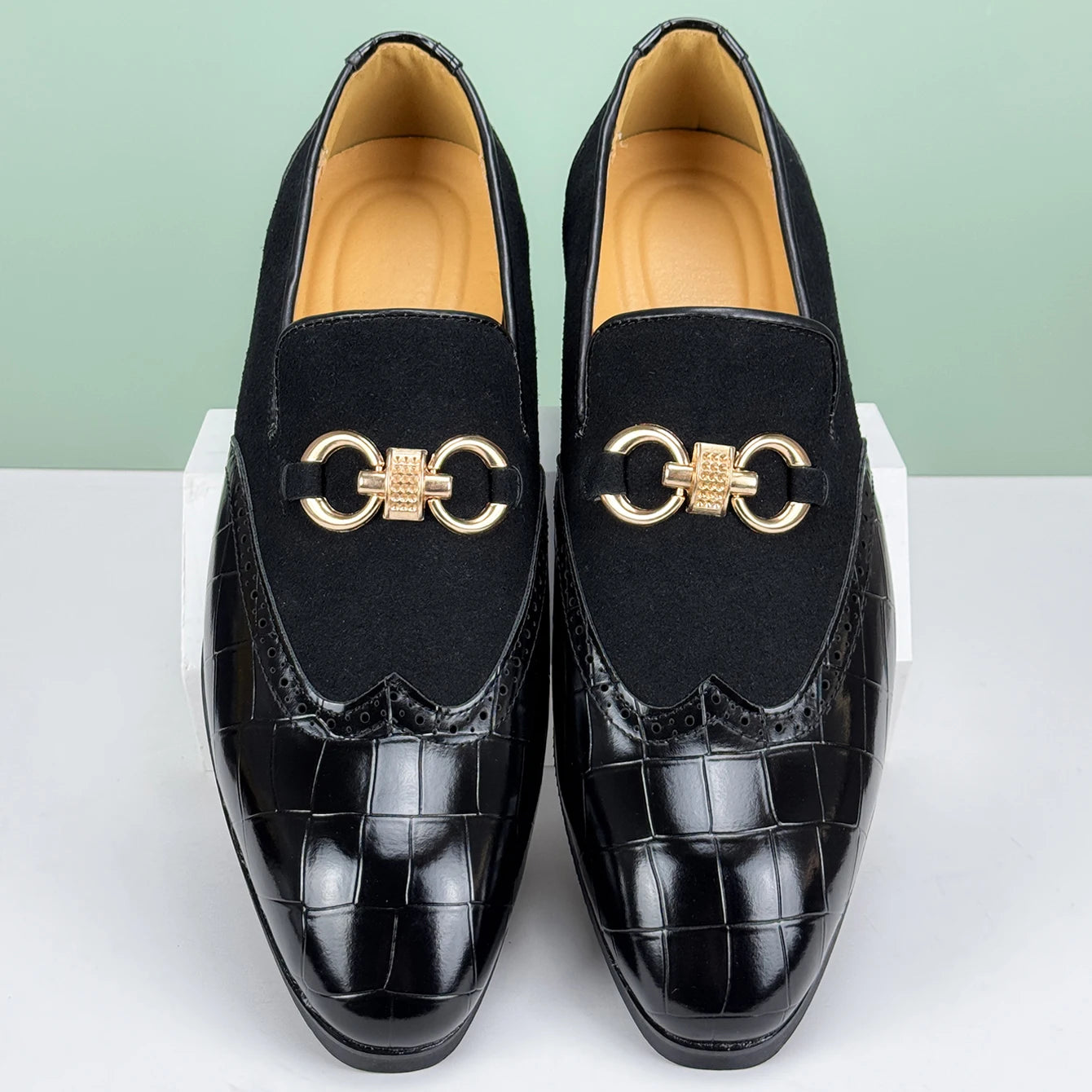 Men Shoes British Style Oxford Loafers