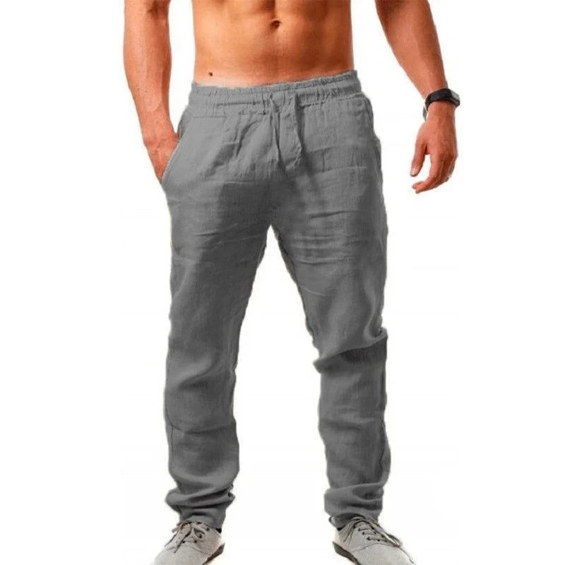 Men Cotton Linen Pants