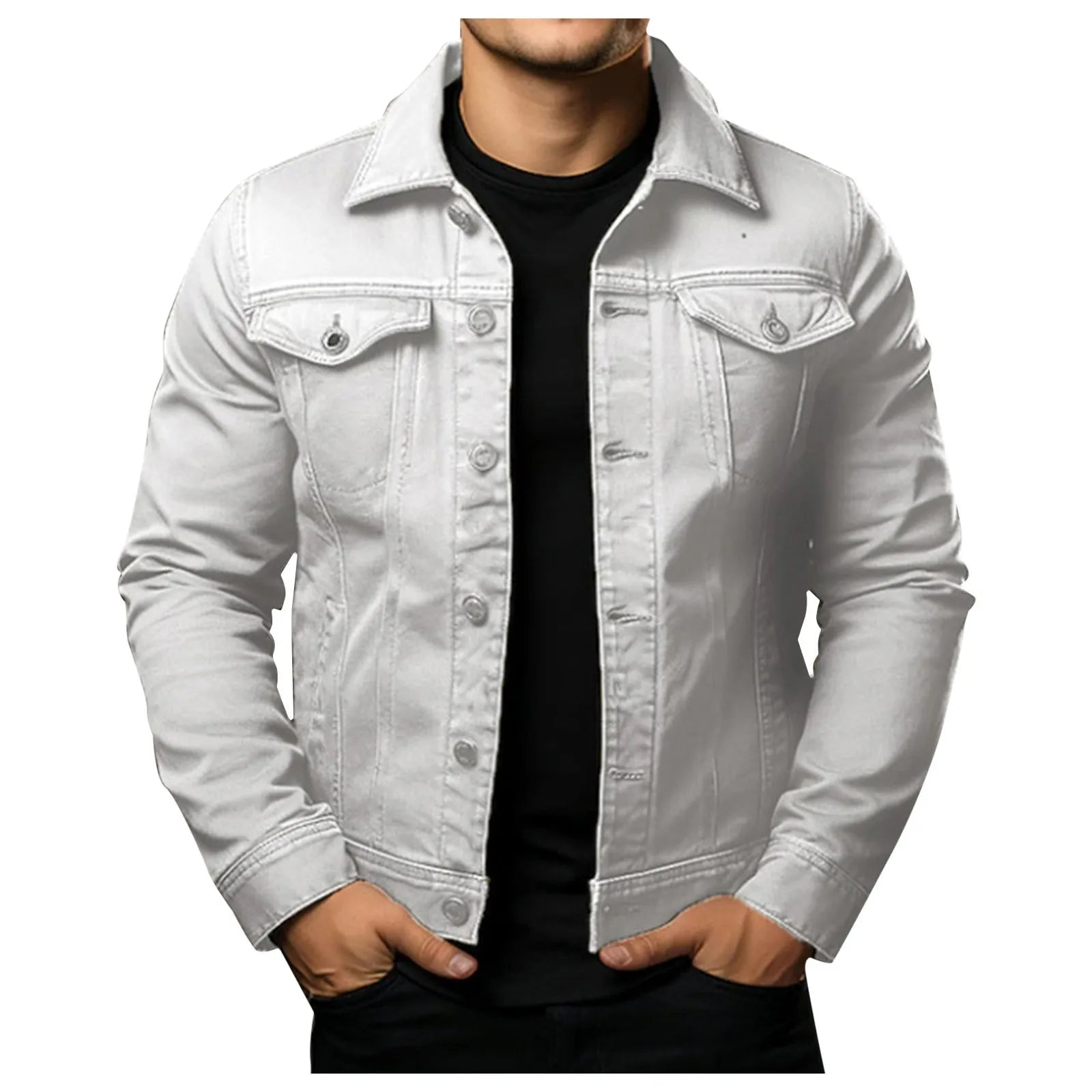 Men Casual Fashionable Outerwear Jackets