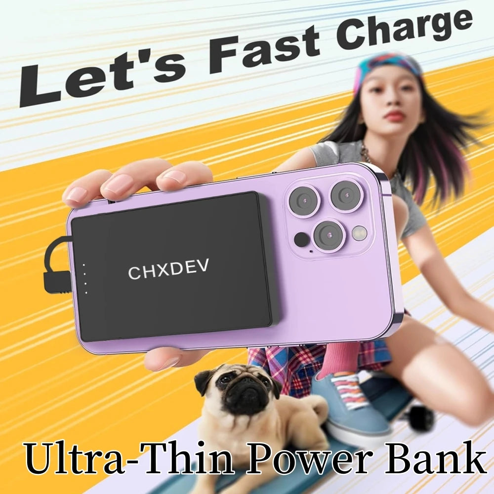 Mini Power Banks For Card Holder Wallet