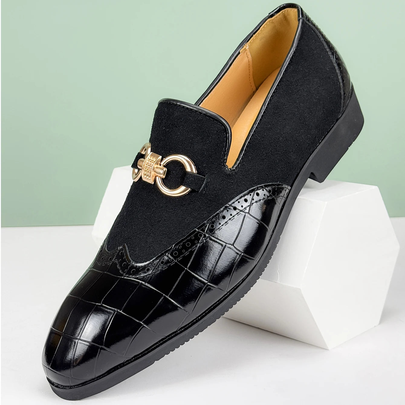 Men Shoes British Style Oxford Loafers