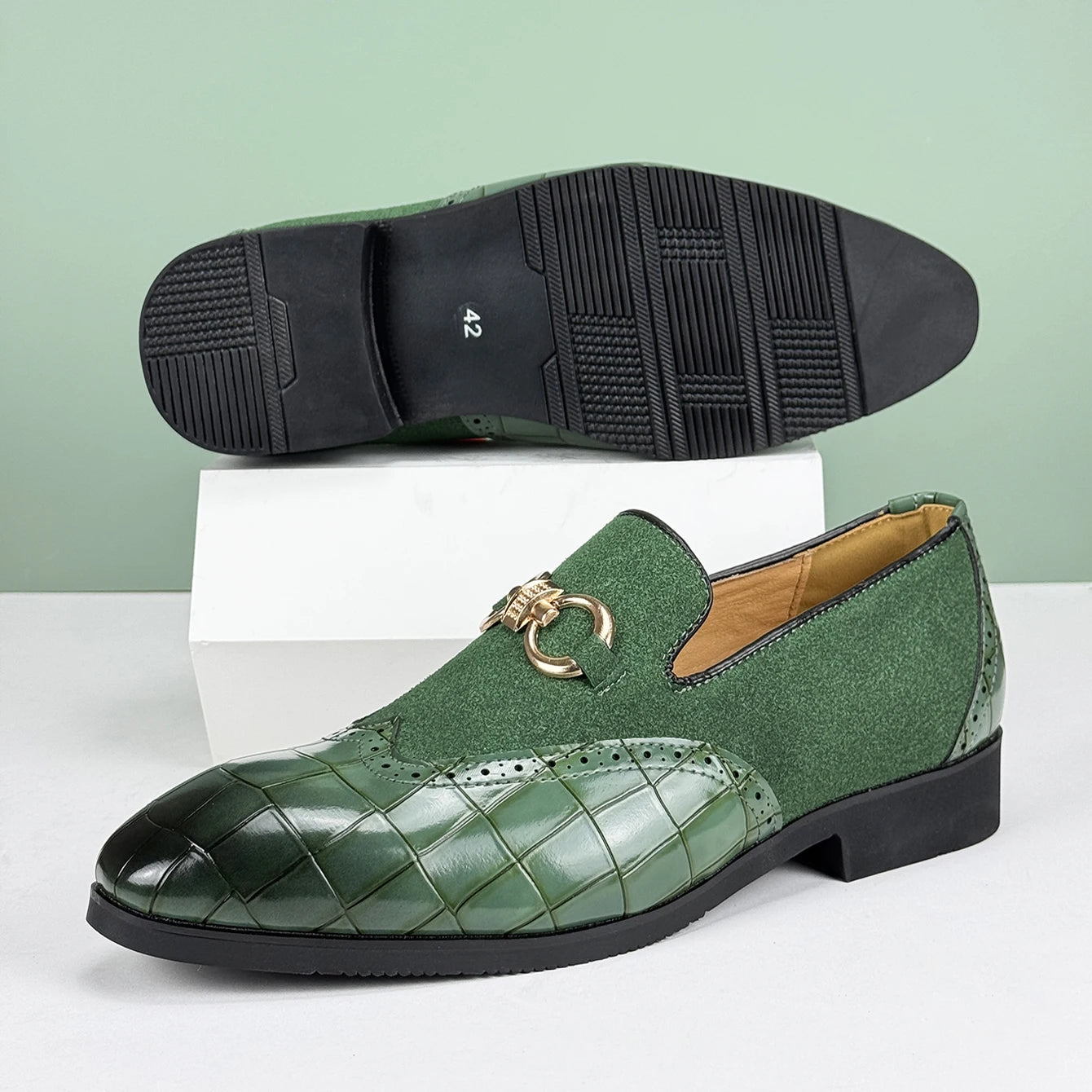 Men Shoes British Style Oxford Loafers