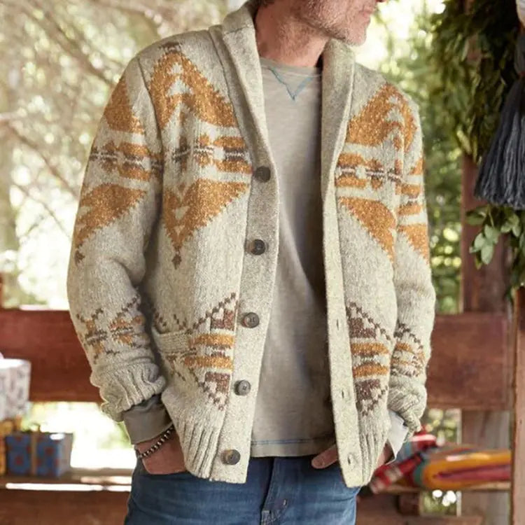 Men's Stylish Knit Sweater - Autumn Winter Collection