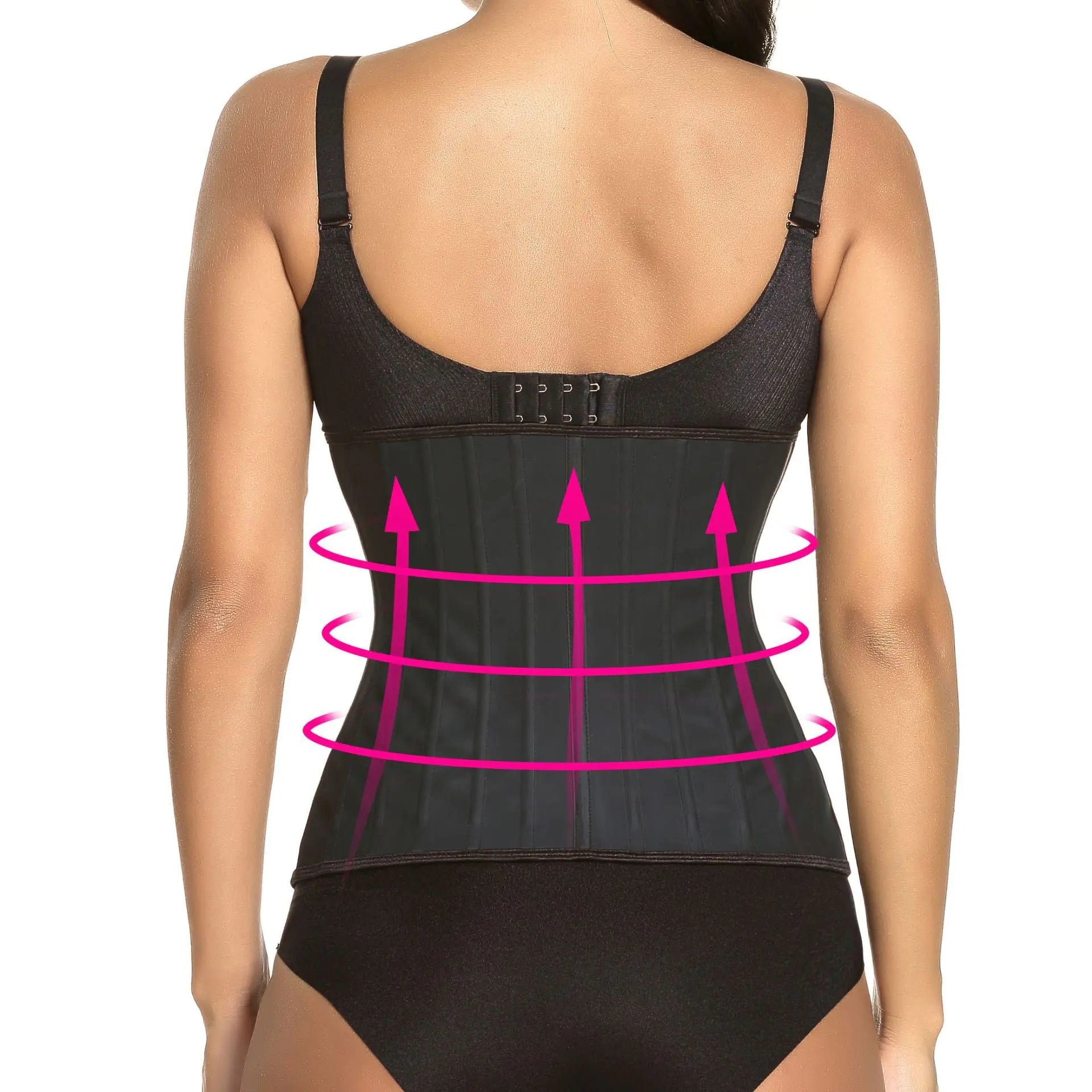 Chic Pink Leopard Waist Cincher