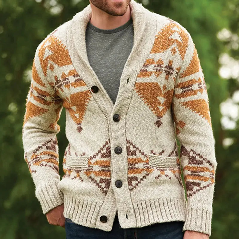 Men's Stylish Knit Sweater - Autumn Winter Collection