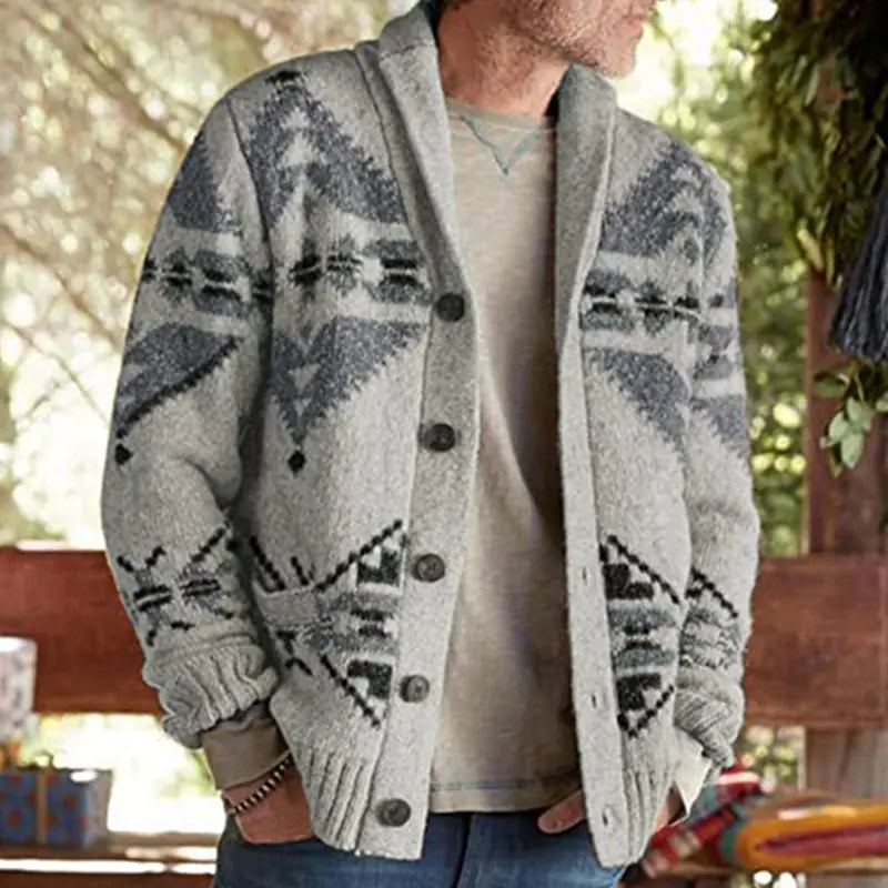 Men's Stylish Knit Sweater - Autumn Winter Collection