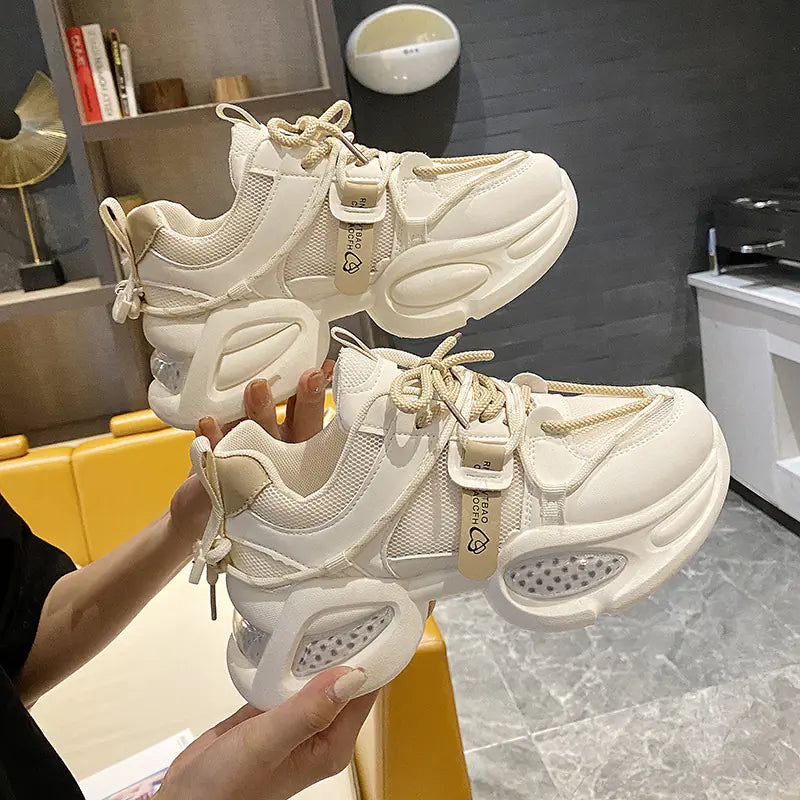 Trendy Women's Cushioned Sports Sneakers