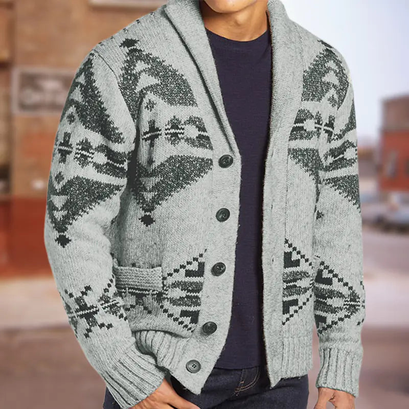 Men's Stylish Knit Sweater - Autumn Winter Collection