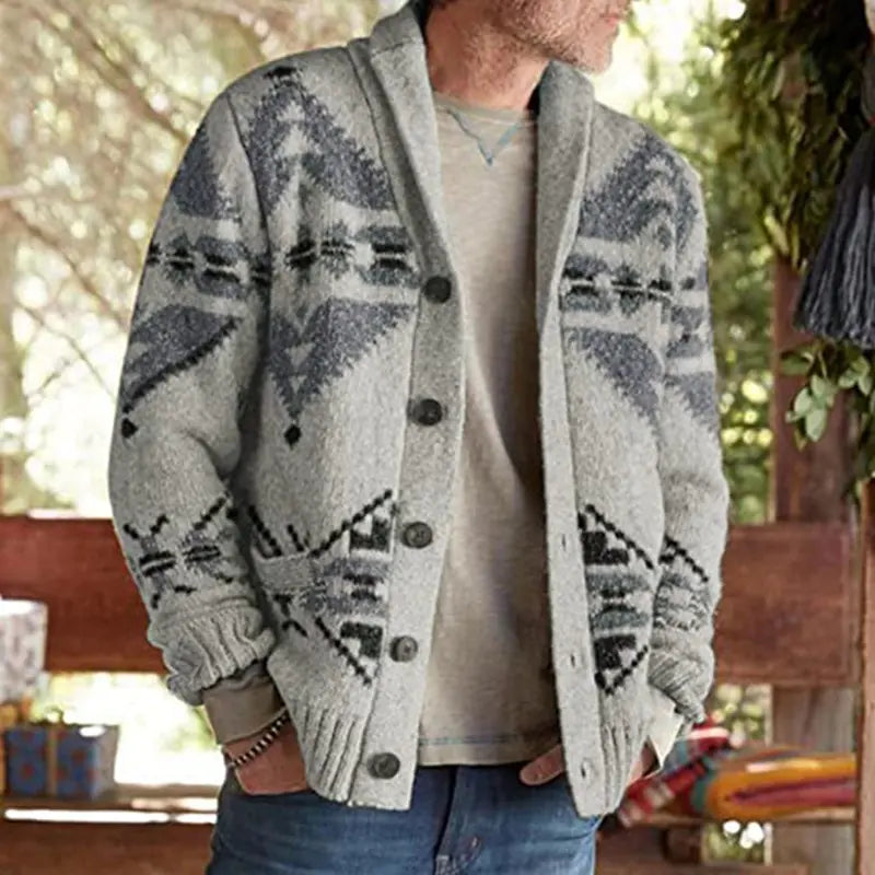 Men's Stylish Knit Sweater - Autumn Winter Collection