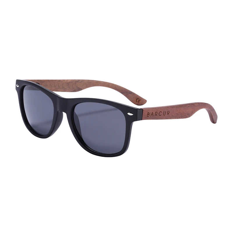 High Quality Black Walnut Sunglasses Anti-Reflect