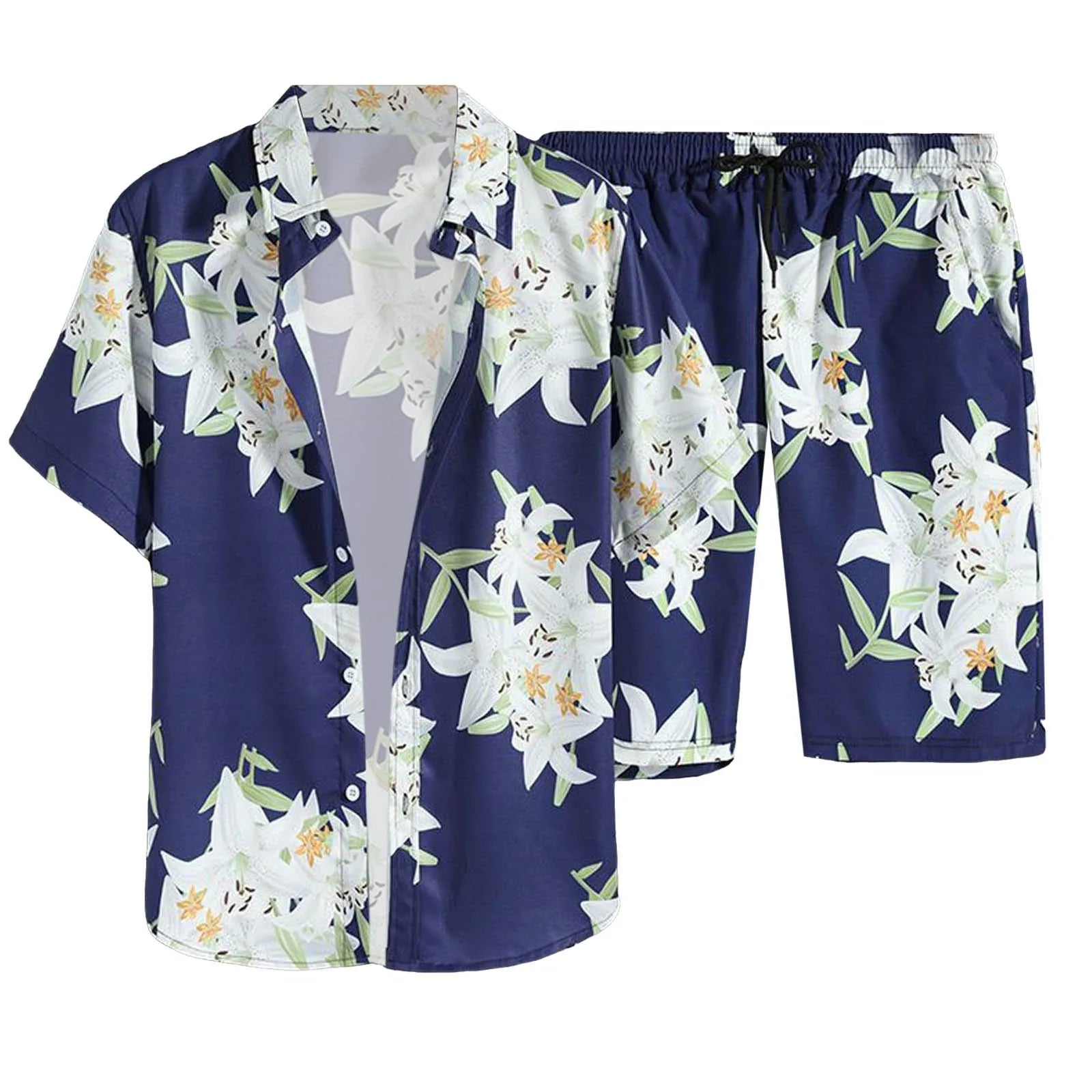 Men Summer Set 2pc Casual Sportswear