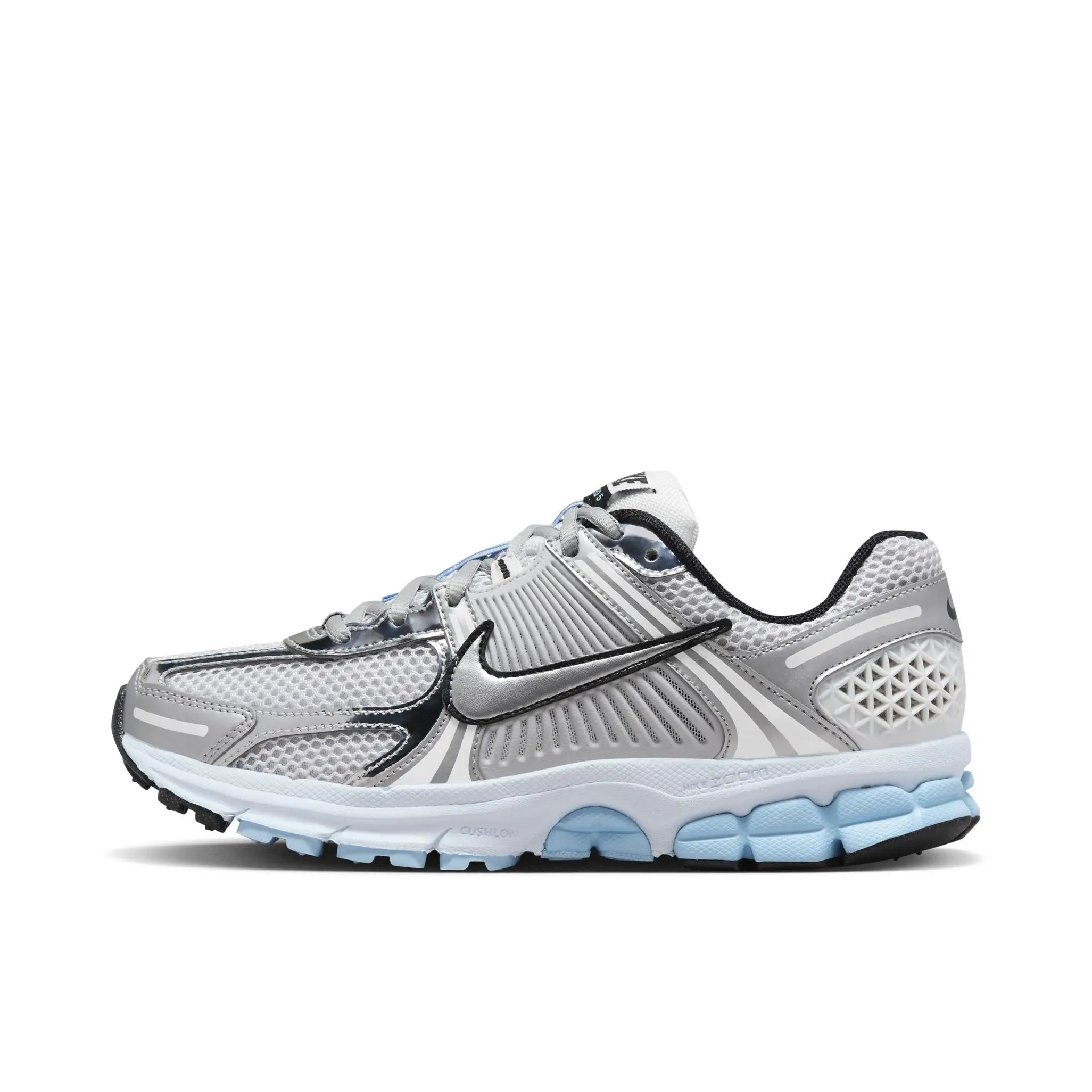Nike Women and Men White Pink Silver Comfortable