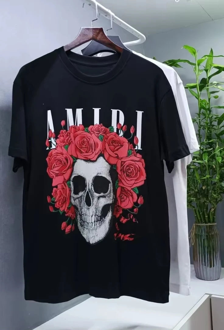 Luxury Brand Top T-Shirt Slim-fit Pure Cotton
