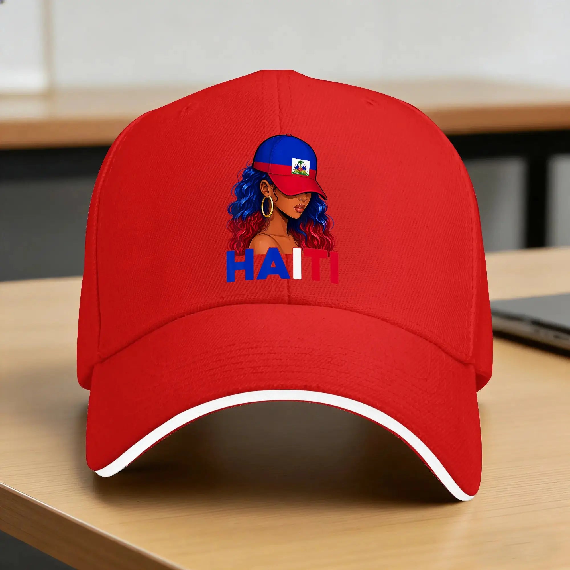 Haitian Girl Haiti Flag Proud Haitians