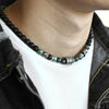 Natural Tiger Eyes Stone Bead Necklace