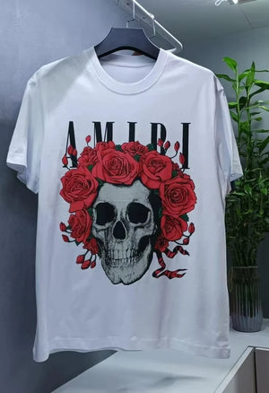 Luxury Brand Top T-Shirt Slim-fit Pure Cotton