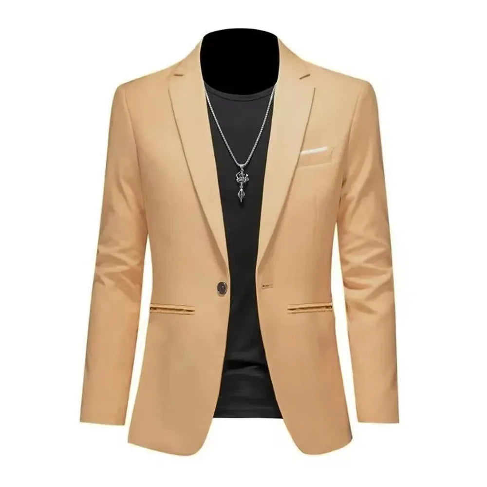 Men's Trendy Leisure Business Slim Fit