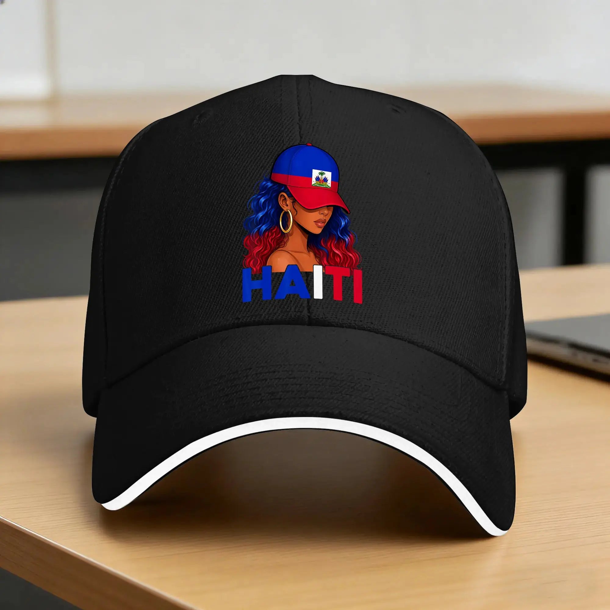 Haitian Girl Haiti Flag Proud Haitians