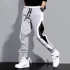 Men Black Pants Hip Hop Drawstring Jogger Fashion Comfortable