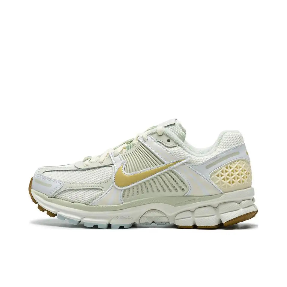 Nike Women and Men White Pink Silver Comfortable