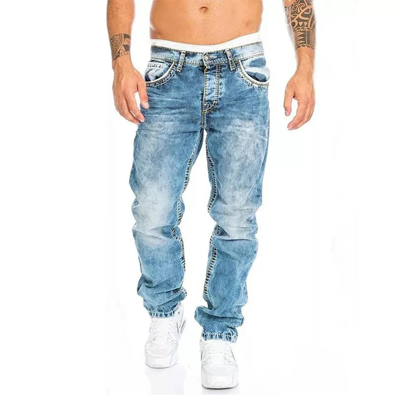 Fashion Classic Men's Jeans Workwear