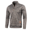 Men Sweat Outdoor Turtleneck Coats Solid Sports Clothing
