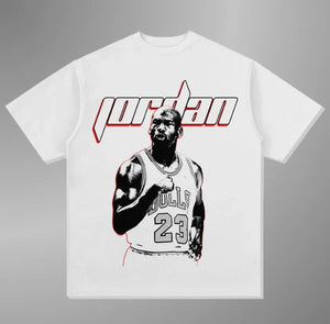 Michael Jordan Y2KT-shirt Cotton Round Neck Short-sleeved Men's and Women's
