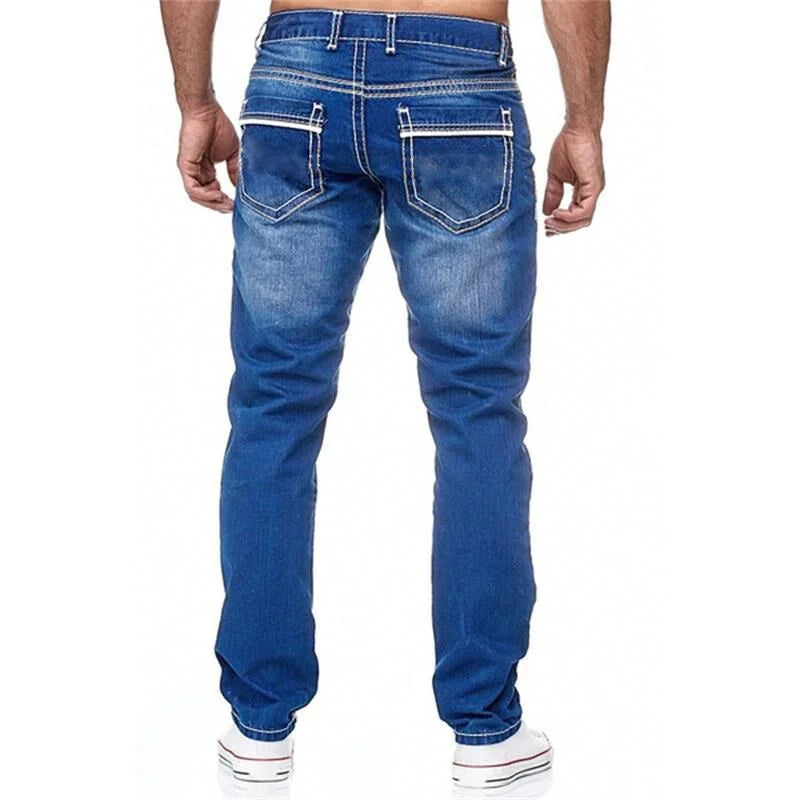 Men's Double Line Jeans The Best Choice For Everyday