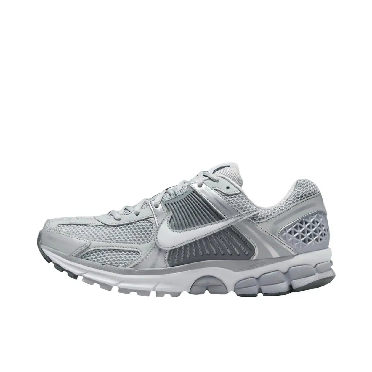 Nike Women and Men White Pink Silver Comfortable