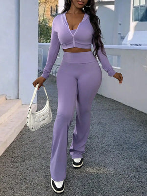 Comfortable 3-Piece Summer Casual Sportswear