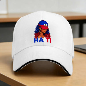 Haitian Girl Haiti Flag Proud Haitians