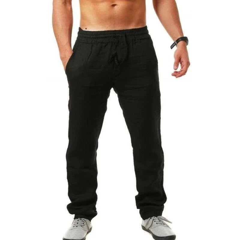 Men Cotton Linen Pants