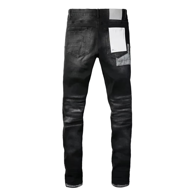 Men Jeans American High Street Black