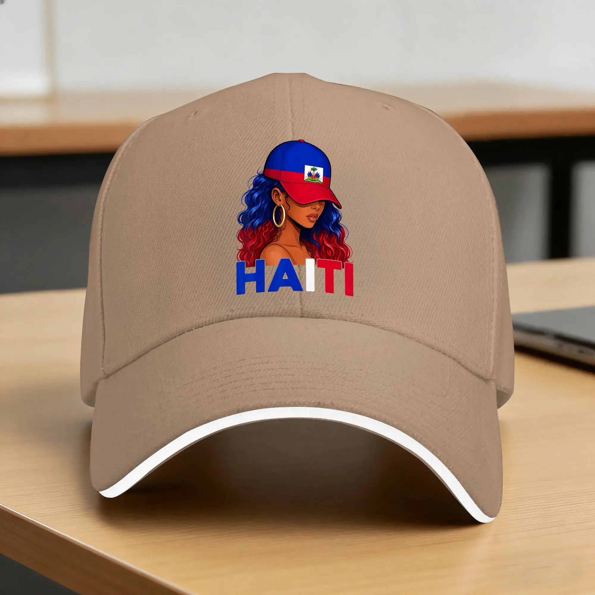 Haitian Girl Haiti Flag Proud Haitians