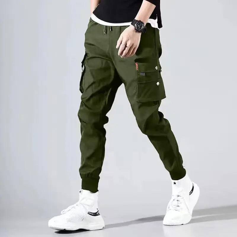 Men Work Pants Multi Pocket