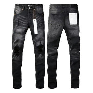 Men Jeans American High Street Black