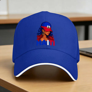 Haitian Girl Haiti Flag Proud Haitians