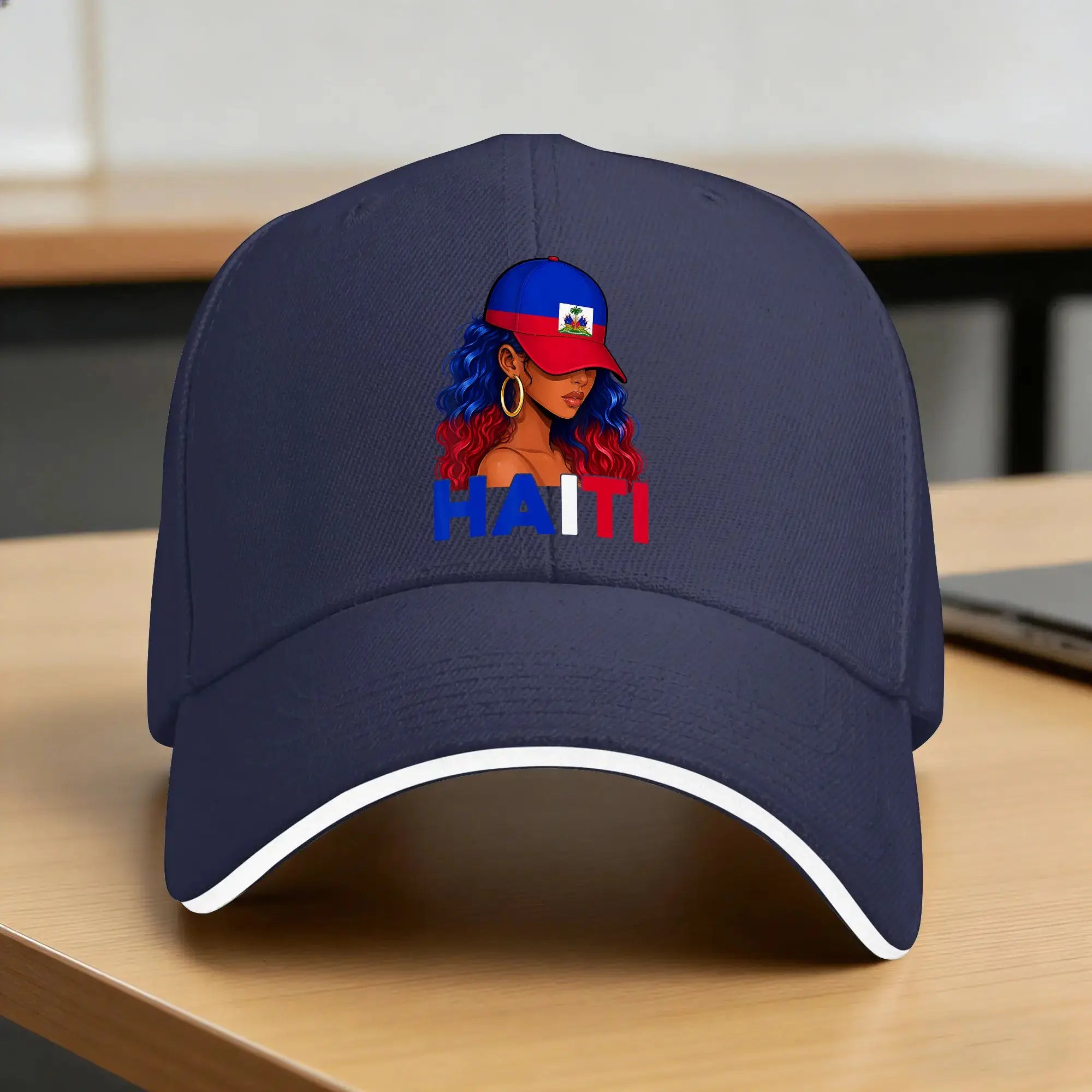 Haitian Girl Haiti Flag Proud Haitians