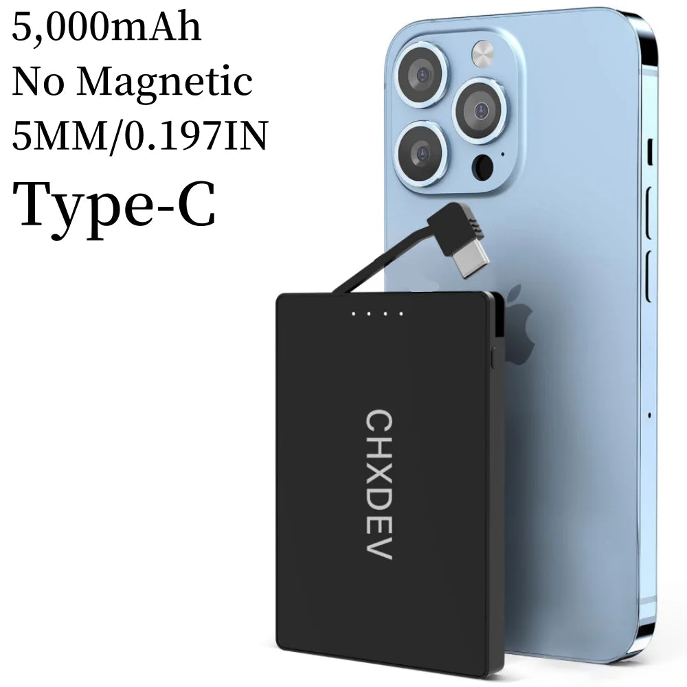 Mini Power Banks For Card Holder Wallet