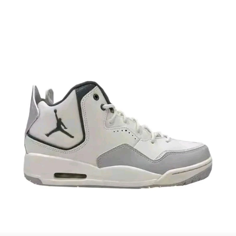 Jordan Courtside Versatile Basketball Shoes Sneakers, White/Grey