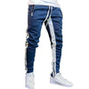 Casual Pants Low Feet Zip Pocket Cotton