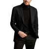 Men's Jacket with Lining Single Breasted Coat