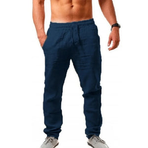 Men Cotton Linen Pants