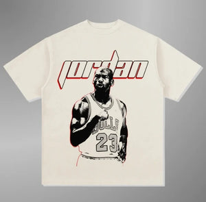 Michael Jordan Y2KT-shirt Cotton Round Neck Short-sleeved Men's and Women's