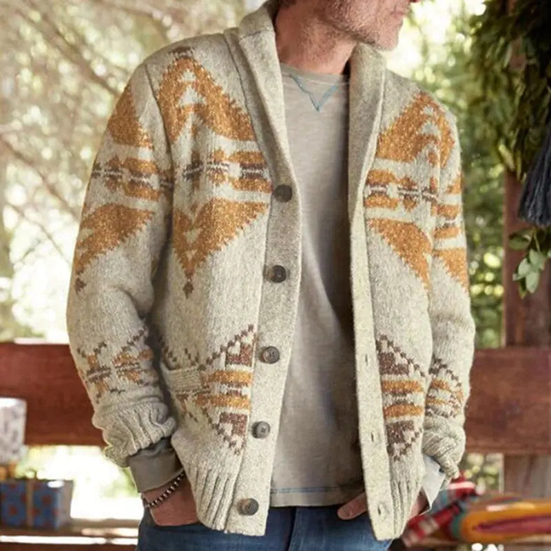 Men's Stylish Knit Sweater - Autumn Winter Collection